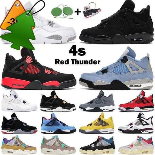 2023 black cat men basketball shoes women 4s red thunder 4 white oreo cactus jack dark marina blue mocha university cool grey mens outdoor
2023 black cat men basketball shoes women 4s red thunder 4 white oreo cactus jack dark marina blue mocha university cool grey mens outdoor