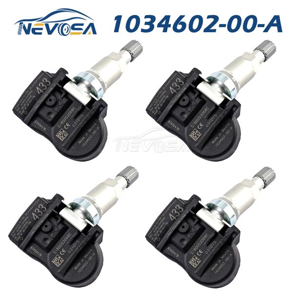 nevosa automotive tires pressure monitoring system 1034602-00-a tpms tyre pressure sensor for tesla model 3 16-19 model s 2014-19 model x 16
nevosa automotive tires pressure monitoring system 1034602-00-a tpms tyre pressure sensor for tesla model 3 16-19 model s 2014-19 model x 16