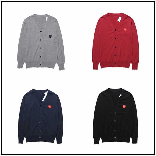 heyplay fashion brand love round neck cardigan peach heart sweater men's and women's v-neck couple's red heart sweater, Black;white
heyplay fashion brand love round neck cardigan peach heart sweater men's and women's v-neck couple's red heart sweater, Black;white