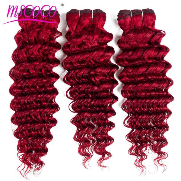 wig caps mscoco red hair bundles brazilian colorful deep wave bundle 100 human hair 134 bundle remy hair extensions, Black;brown
wig caps mscoco red hair bundles brazilian colorful deep wave bundle 100 human hair 134 bundle remy hair extensions, Black;brown