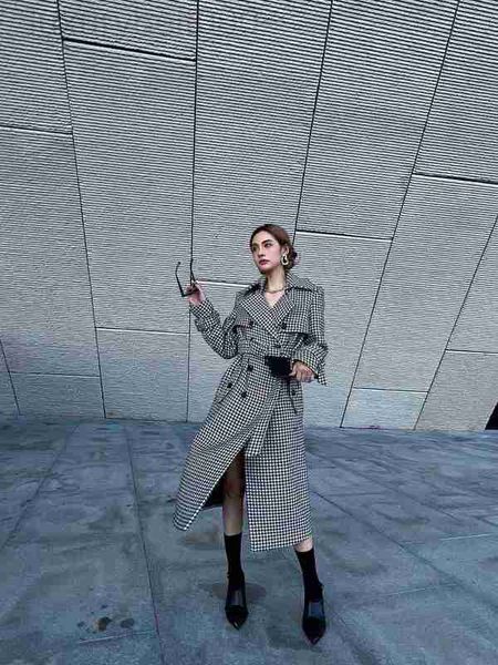 women's jackets designer brand windbreaker jacket new women fall winter overcoat high-end coat designer fashion tweed leisure spring ml, Black;brown
women's jackets designer brand windbreaker jacket new women fall winter overcoat high-end coat designer fashion tweed leisure spring ml, Black;brown