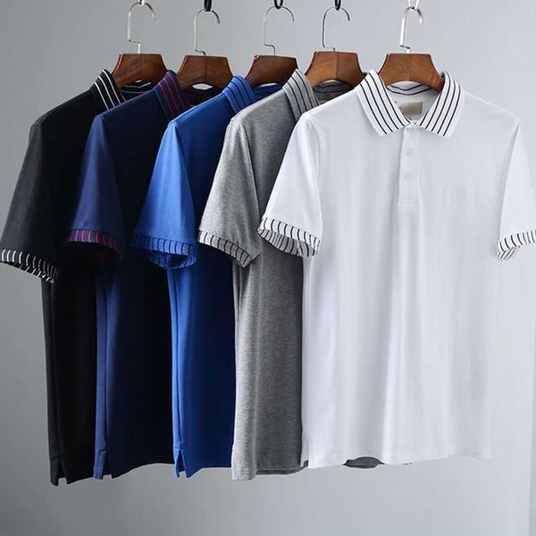 embroidered tshirt men polo shirt designer tshirts lapel short-sleeved tshirt mens casual sweatshirt bby business pullover tee, White;black
embroidered tshirt men polo shirt designer tshirts lapel short-sleeved tshirt mens casual sweatshirt bby business pullover tee, White;black