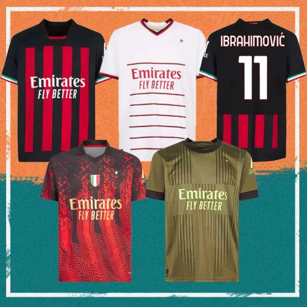custom 22/23 ac milans ibrahimovic giroud soccer jerseys 2022 theo brahim tonali 4th shirt romagnoli r.leao s.castillejo kessie saelemaekers, Black;yellow
custom 22/23 ac milans ibrahimovic giroud soccer jerseys 2022 theo brahim tonali 4th shirt romagnoli r.leao s.castillejo kessie saelemaekers, Black;yellow