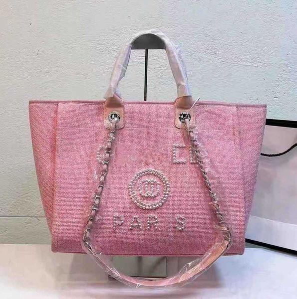 women luxury handbags designer beach bag fashion knitting purse shoulder large tote with chain canvas
women luxury handbags designer beach bag fashion knitting purse shoulder large tote with chain canvas