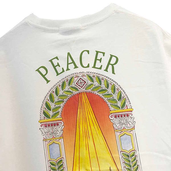 casablanca 23ss designer classic fashion cotton tee tshirt triangle party sicilian style couple hawaiian short sleeve t-shirt polos, White;black
casablanca 23ss designer classic fashion cotton tee tshirt triangle party sicilian style couple hawaiian short sleeve t-shirt polos, White;black