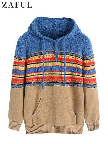 men's sweaters hooded sweater ethnic printed button fluffy striped streetwear pullover winter long sleeves jumper outwear 230303, White;black
men's sweaters hooded sweater ethnic printed button fluffy striped streetwear pullover winter long sleeves jumper outwear 230303, White;black