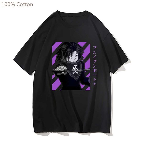 men's t-shirts 100% cotton mens tshirt japanese anime hunter x hunter feitan hxh t-shirt summer short sleeve harajuku tee-shirt oversiz, White;black
men's t-shirts 100% cotton mens tshirt japanese anime hunter x hunter feitan hxh t-shirt summer short sleeve harajuku tee-shirt oversiz, White;black
