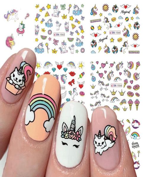 12pcs unicorn stickers for nails colorful cartoon decals pig dog water transfer nail art tattoo slider decor tips sabn105710684511455, Black
12pcs unicorn stickers for nails colorful cartoon decals pig dog water transfer nail art tattoo slider decor tips sabn105710684511455, Black