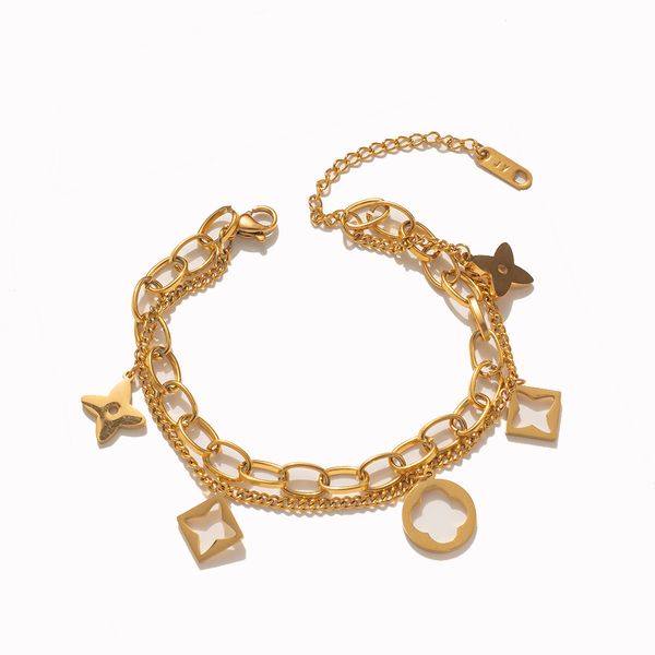 bijoux bracelet homme bracelet 18k gold fashion niche bracelet female design sense jewelry wholesale, Golden;silver
bijoux bracelet homme bracelet 18k gold fashion niche bracelet female design sense jewelry wholesale, Golden;silver