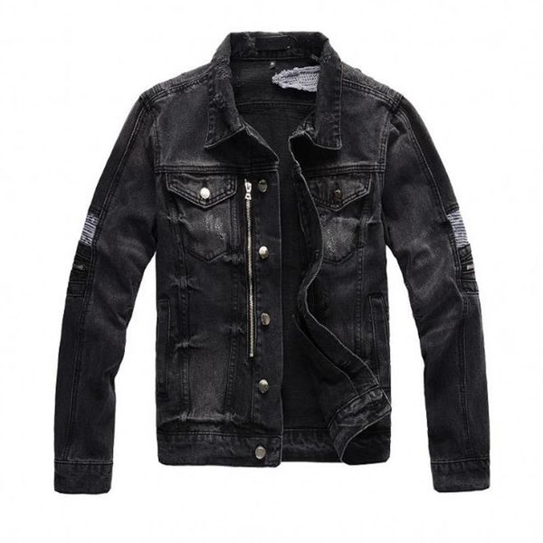 2021 new denim jacket high fashion bomber denim slim windbreaker jacket mens jean clothing198k, Black;brown
2021 new denim jacket high fashion bomber denim slim windbreaker jacket mens jean clothing198k, Black;brown