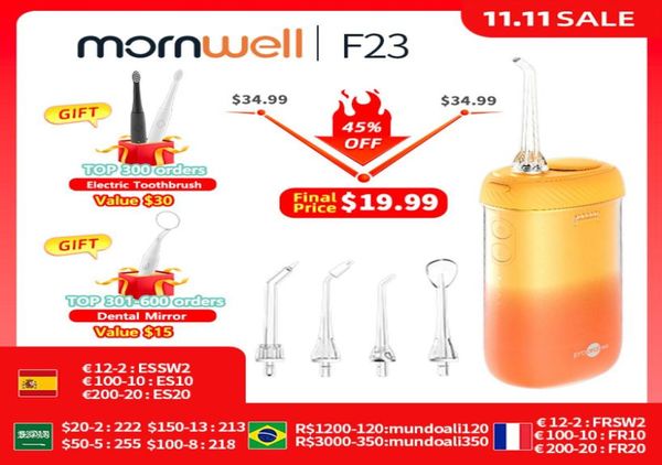 other oral hygiene mornwell f23 dental water jet portable irrigator for teeth usb rechargeable flosser cleaner whitening 2211042527669
other oral hygiene mornwell f23 dental water jet portable irrigator for teeth usb rechargeable flosser cleaner whitening 2211042527669