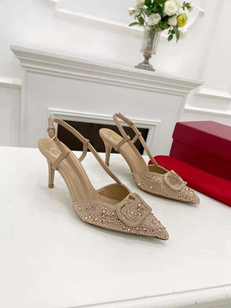 stiletto lambskin leather heels shoes stud buckle embellished heel slip on pointed toes luxury designers dress shoe for women factory footwe, Black
stiletto lambskin leather heels shoes stud buckle embellished heel slip on pointed toes luxury designers dress shoe for women factory footwe, Black