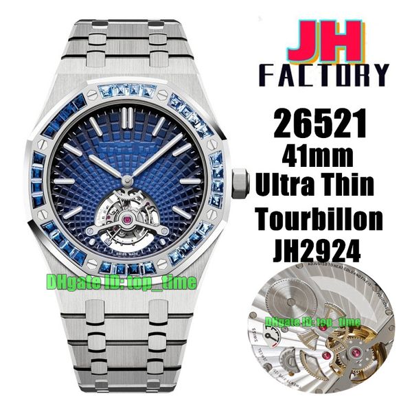 jhfactory watches 26521 ultra thin tourbillon jh2924 hand-winding mechanical mens watch sapphire bezel blue dial stainless steel bracelet ge, Slivery;brown
jhfactory watches 26521 ultra thin tourbillon jh2924 hand-winding mechanical mens watch sapphire bezel blue dial stainless steel bracelet ge, Slivery;brown