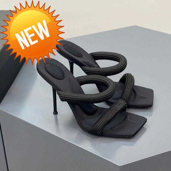 wan 2022 luxury a wang webbing black high heel slippers and sandals women new soft bottom stiletto high-heeled cat heels ladies banquet holi
wan 2022 luxury a wang webbing black high heel slippers and sandals women new soft bottom stiletto high-heeled cat heels ladies banquet holi