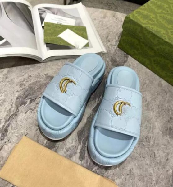 2023 women designer platform slippers luxury classic slides retro woman mules flat sandals fashion square toe leather flip flops beach shoes, Black
2023 women designer platform slippers luxury classic slides retro woman mules flat sandals fashion square toe leather flip flops beach shoes, Black