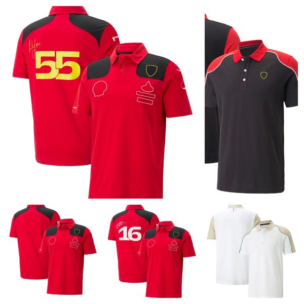 2023 new f1 team driver t-shirt formula one red polo shirt men's custom lapel t-shirt
2023 new f1 team driver t-shirt formula one red polo shirt men's custom lapel t-shirt
