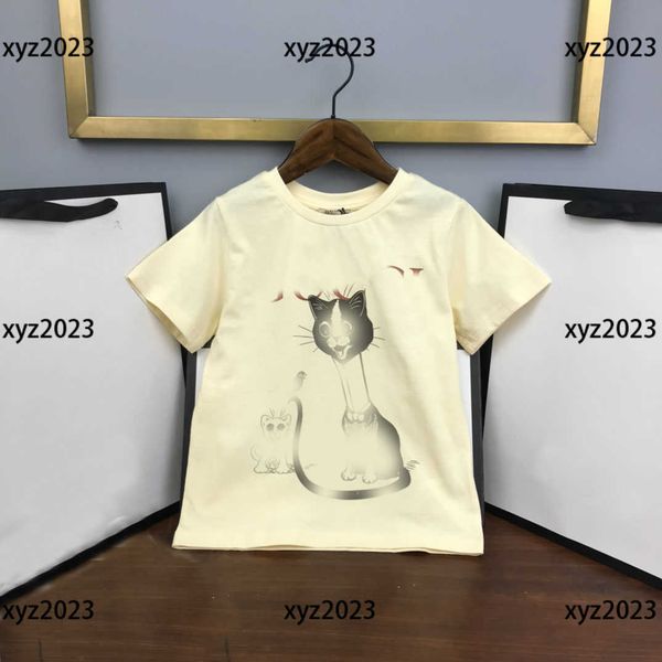 luxury kids short sleeve baby t-shirt child clothing black and white cat pattern summer new arrivals size 100-160 cm, Blue
luxury kids short sleeve baby t-shirt child clothing black and white cat pattern summer new arrivals size 100-160 cm, Blue