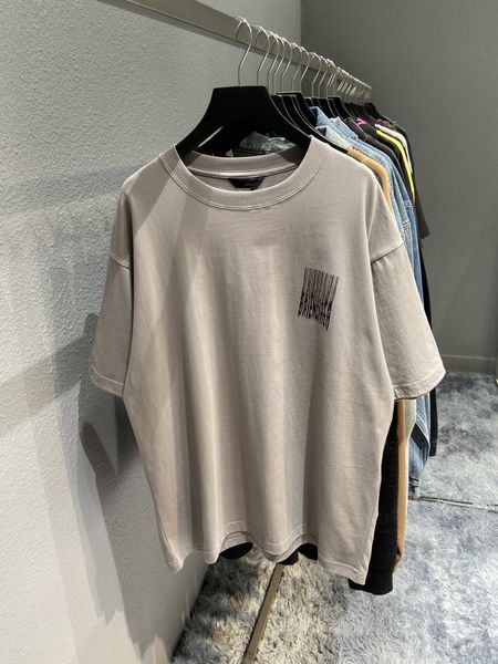 bar code printing pullover round neck loose classic fashion brand t-shirt short sleeve, White;black
bar code printing pullover round neck loose classic fashion brand t-shirt short sleeve, White;black