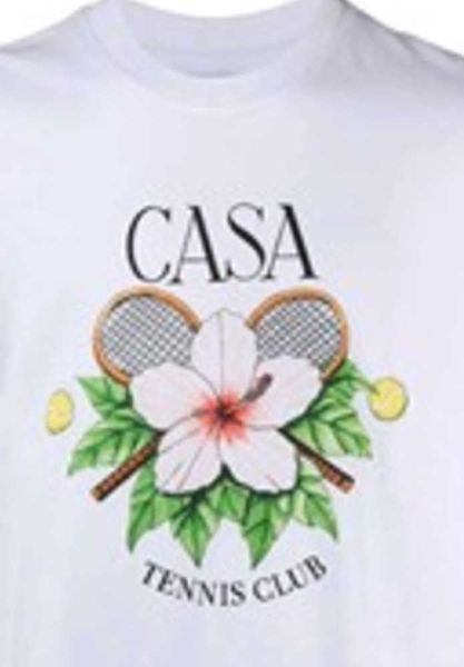 casablanca tennis flower sicilian classic fashion t shirt men and women lovers hawaiian short sleeve tee, White;black
casablanca tennis flower sicilian classic fashion t shirt men and women lovers hawaiian short sleeve tee, White;black