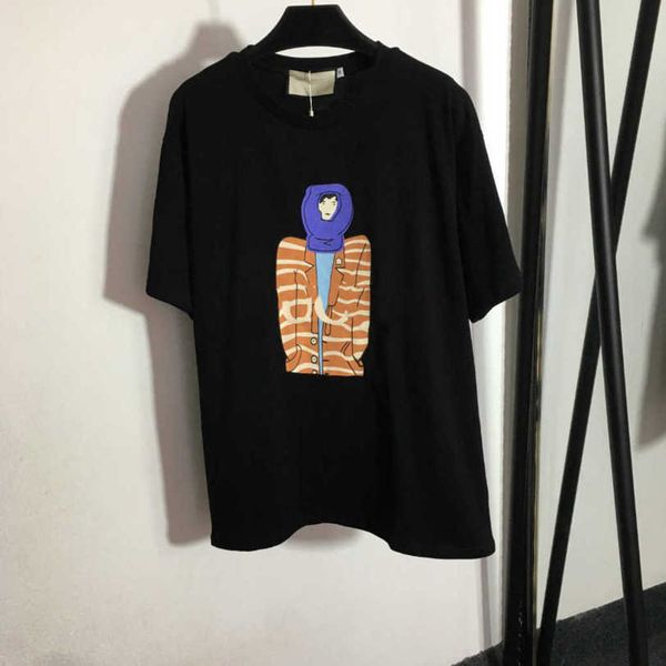 23ss women designer brand short-sleeved letter logo print round neck pure cotton t-shirts cartoon figure printing t-shirt womens clothing a1, White
23ss women designer brand short-sleeved letter logo print round neck pure cotton t-shirts cartoon figure printing t-shirt womens clothing a1, White