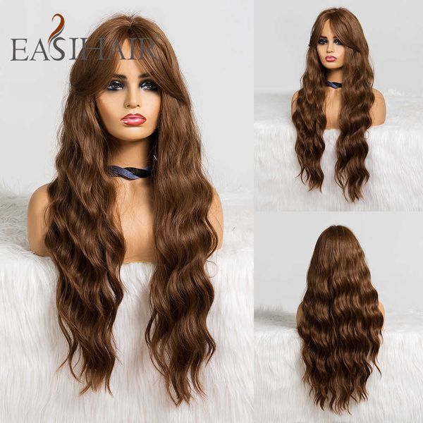 synthetic wigs easihair long brown body wavy synthetic wigs with bangs high density for women cosplay heat resistant hair wig 230227, Black
synthetic wigs easihair long brown body wavy synthetic wigs with bangs high density for women cosplay heat resistant hair wig 230227, Black