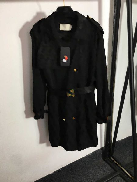 23ss brand jackets designer women double f jacquard long sleeve trench coat with lapels jacket double-breasted belt pulls in the waist coat, Black;brown
23ss brand jackets designer women double f jacquard long sleeve trench coat with lapels jacket double-breasted belt pulls in the waist coat, Black;brown