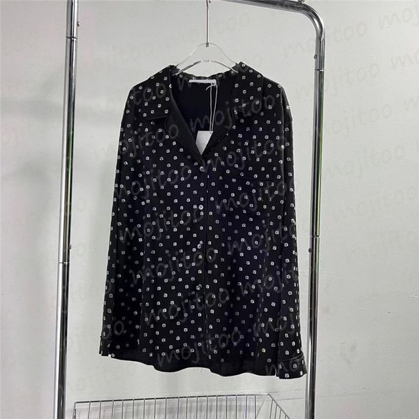 silk satin t shirt women luxury rhinestone letter pajamas style shirts fashion casual loose cardigan tees, Black
silk satin t shirt women luxury rhinestone letter pajamas style shirts fashion casual loose cardigan tees, Black
