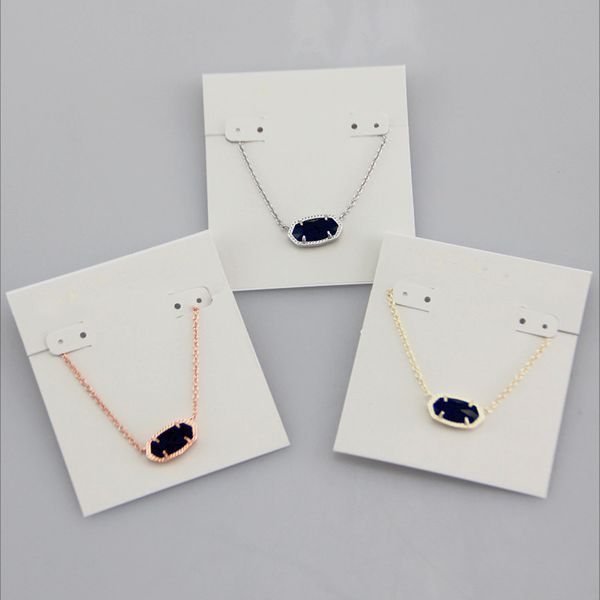 pendant necklaces necklace black stone real 18k gold plated dangles glitter jewelries letter gift with dust bag, Silver
pendant necklaces necklace black stone real 18k gold plated dangles glitter jewelries letter gift with dust bag, Silver