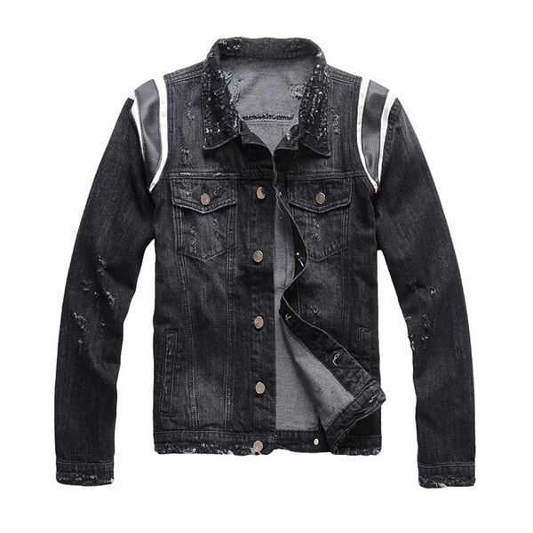 19fw fashion mens stylist jackets men women fashion retro denim jacket distressed ripped denim jacket coat2776, Black;brown
19fw fashion mens stylist jackets men women fashion retro denim jacket distressed ripped denim jacket coat2776, Black;brown