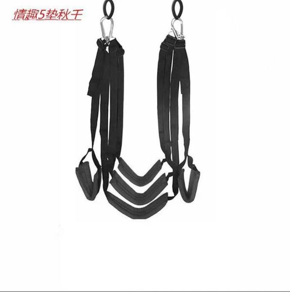 set product love swing 5-pad soft material hanging door swing portable thigh restraint sling swing toys for co, Black;white
set product love swing 5-pad soft material hanging door swing portable thigh restraint sling swing toys for co, Black;white