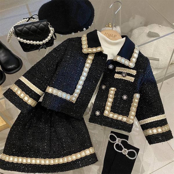 clothing sets girl 2 piece tweed set winter suit clothes for 110years childrens cotton padded jacket coatskirt kids classic outfits 230303, White
clothing sets girl 2 piece tweed set winter suit clothes for 110years childrens cotton padded jacket coatskirt kids classic outfits 230303, White