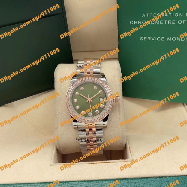 women's watch 278381rbr 278381 31mm olive green dial stainless steel dual color rose gold band 2813 movement anniversary mechanical aut, Slivery;brown
women's watch 278381rbr 278381 31mm olive green dial stainless steel dual color rose gold band 2813 movement anniversary mechanical aut, Slivery;brown