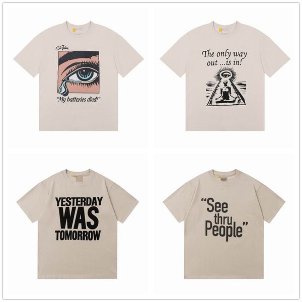 23ss new tees t shirts mens womens designer only way out dead batteries body cocktails see thru people yesterday was tomorrow tee, White;black
23ss new tees t shirts mens womens designer only way out dead batteries body cocktails see thru people yesterday was tomorrow tee, White;black
