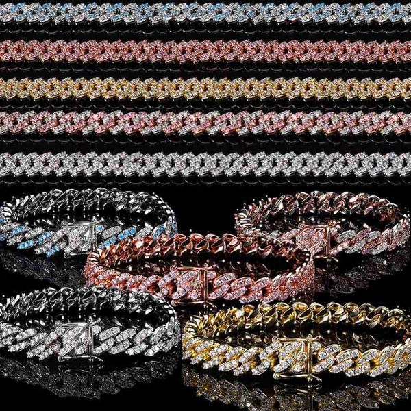 wg114 hip hop 9mm bling iced out cuban link chain necklace bracelet anklet men collar hombre, Silver
wg114 hip hop 9mm bling iced out cuban link chain necklace bracelet anklet men collar hombre, Silver