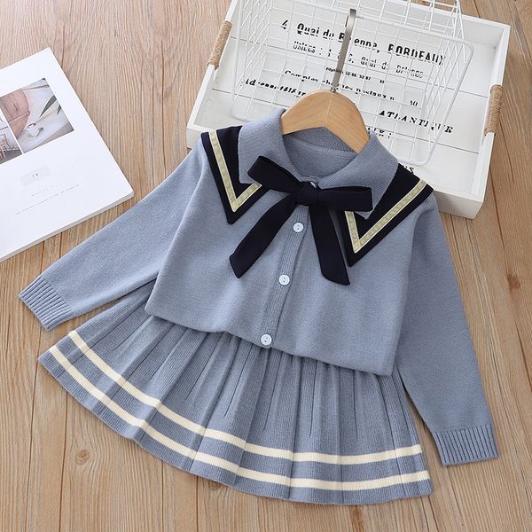 clothing sets fashion girls knitting kids 2pcs winter classic and skirt designed birthday uniform for 18years children wear 230303, White
clothing sets fashion girls knitting kids 2pcs winter classic and skirt designed birthday uniform for 18years children wear 230303, White