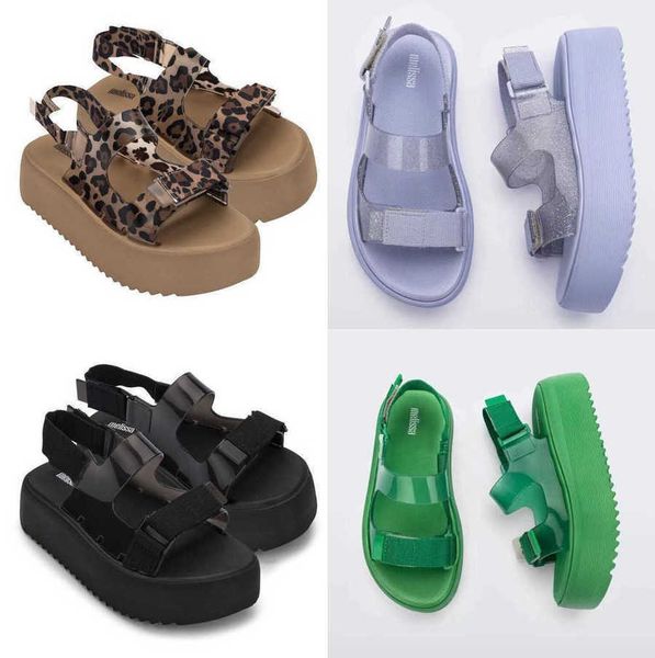2023 melissa designer sandals fashion chunky sandals platform open toe ankle strap buckle lady roman shoes women beach shoes, Black
2023 melissa designer sandals fashion chunky sandals platform open toe ankle strap buckle lady roman shoes women beach shoes, Black