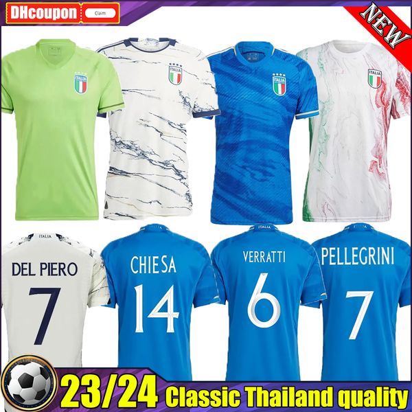 23 24 italia chiesa thai quality soccer jerseys 2023 away italy raspadori verratti barella donnarumma shirt totti lorenzo politano miretti k, Black;yellow
23 24 italia chiesa thai quality soccer jerseys 2023 away italy raspadori verratti barella donnarumma shirt totti lorenzo politano miretti k, Black;yellow