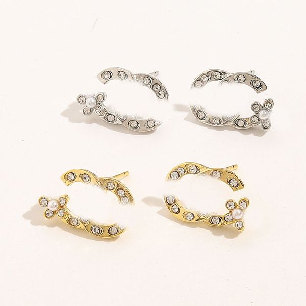 womens designer earrings ear stud brand letter 18k gold plated designers geometry crystal flowers earring wedding party jewerlry classic sty, Golden;silver
womens designer earrings ear stud brand letter 18k gold plated designers geometry crystal flowers earring wedding party jewerlry classic sty, Golden;silver