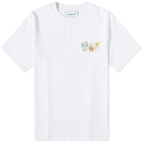 23ss new casablanca designer classic fashion cotton tee t shirt poster print men and women loose versatile short sleeve t-shirt polos, White;black
23ss new casablanca designer classic fashion cotton tee t shirt poster print men and women loose versatile short sleeve t-shirt polos, White;black