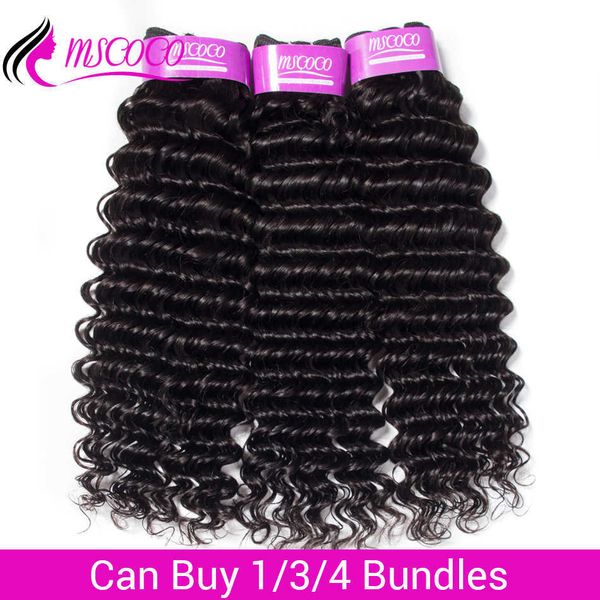 wig caps mscoco hair deep wave bundles brazilian hair weave bundles 134 bundles remy human hair extensions natural color, Black;brown
wig caps mscoco hair deep wave bundles brazilian hair weave bundles 134 bundles remy human hair extensions natural color, Black;brown