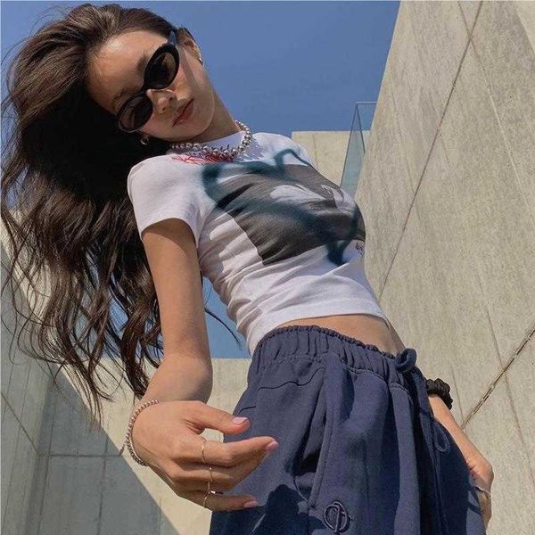 american love print t shirt hip hop clothing y2k designer tshirt fashion long sleeve tee high version womens clothing, White
american love print t shirt hip hop clothing y2k designer tshirt fashion long sleeve tee high version womens clothing, White
