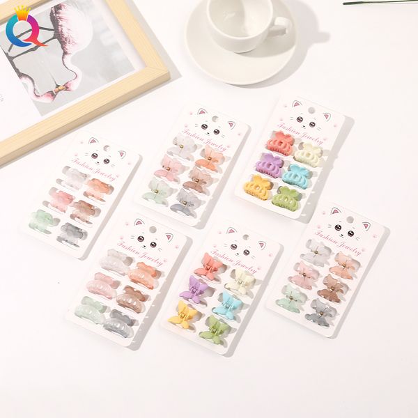 6pcs/set mini hair clip braided hair small flower butterfly hair buttons hairpin girl cute headdress girl mini hair claw accessories 2096, Slivery;white
6pcs/set mini hair clip braided hair small flower butterfly hair buttons hairpin girl cute headdress girl mini hair claw accessories 2096, Slivery;white