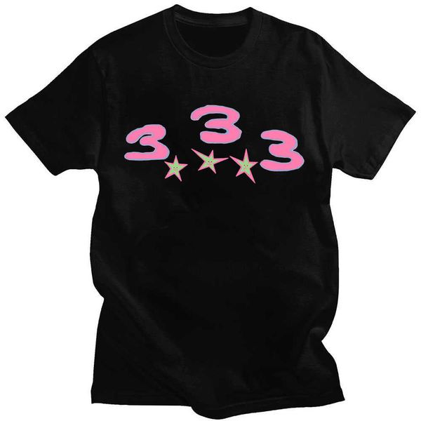 men's t-shirts swedish rapper bladee 333 t shirts summer men t-shirt casual short sleeve music album graphic print tee shirt hip hop st, White;black
men's t-shirts swedish rapper bladee 333 t shirts summer men t-shirt casual short sleeve music album graphic print tee shirt hip hop st, White;black