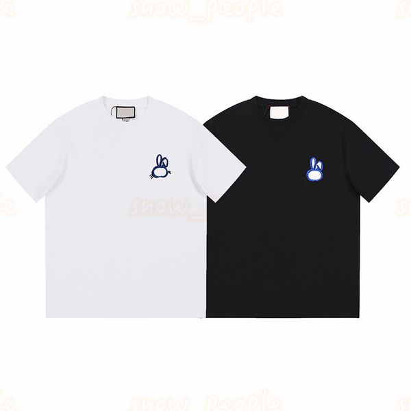 men womens summer t shirt couples fashion rabbit head embroidery t shirts short sleeve tees size xs, White;black
men womens summer t shirt couples fashion rabbit head embroidery t shirts short sleeve tees size xs, White;black