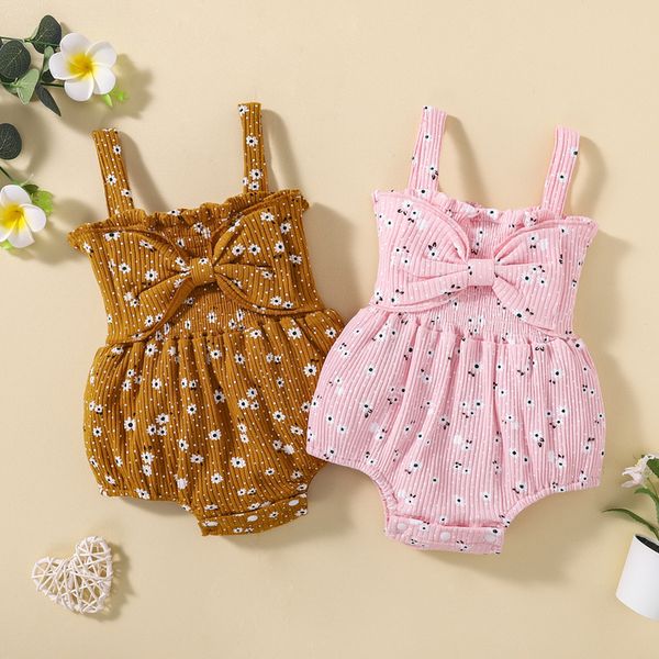 jumpsuits summer born ribbed bodysuit baby girls sleeveless flower dot print romper with bow 230303, Blue
jumpsuits summer born ribbed bodysuit baby girls sleeveless flower dot print romper with bow 230303, Blue