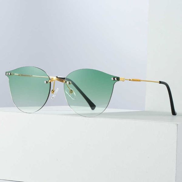 sunglasses new frameless round men's and women's fashion d family street p, White;black
sunglasses new frameless round men's and women's fashion d family street p, White;black
