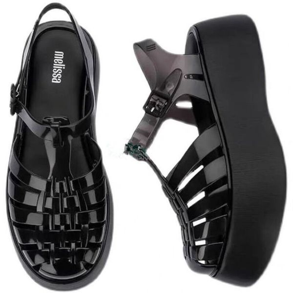 melissa possession plato jelly platform sandals clear pvc plato strappy dad roman sandal luxury designer womens summer shoes transparent sli, Black
melissa possession plato jelly platform sandals clear pvc plato strappy dad roman sandal luxury designer womens summer shoes transparent sli, Black