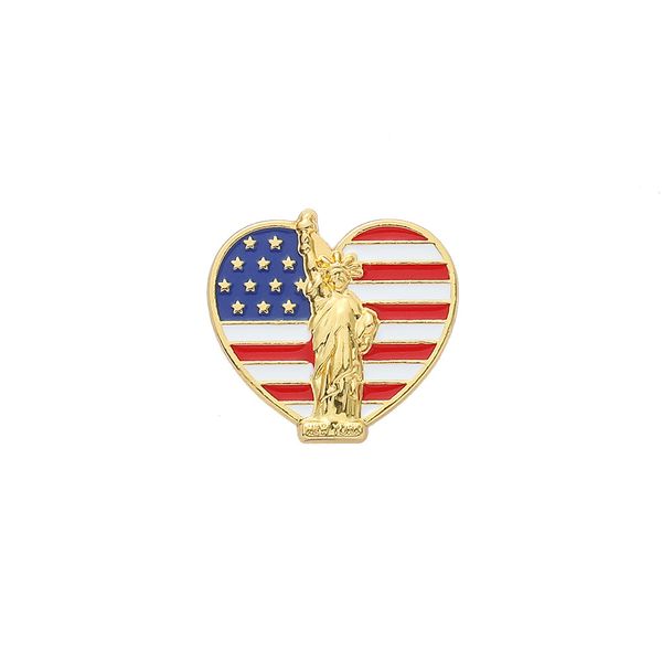 heart shaped statue of liberty brooches for women alloy badges ins flag of the united states gold plated collar pins small accessories, Gray
heart shaped statue of liberty brooches for women alloy badges ins flag of the united states gold plated collar pins small accessories, Gray