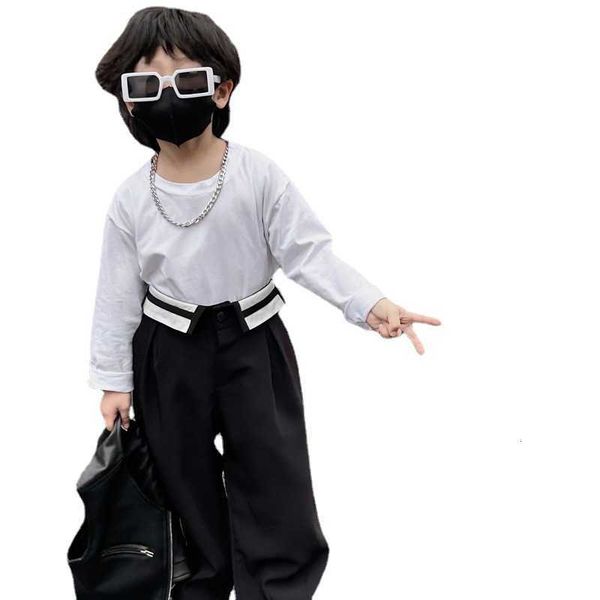 chil1en's trousers 2023 spring and autumn new boys' suit pants loose korean wide leg pants for chil1en, Blue
chil1en's trousers 2023 spring and autumn new boys' suit pants loose korean wide leg pants for chil1en, Blue