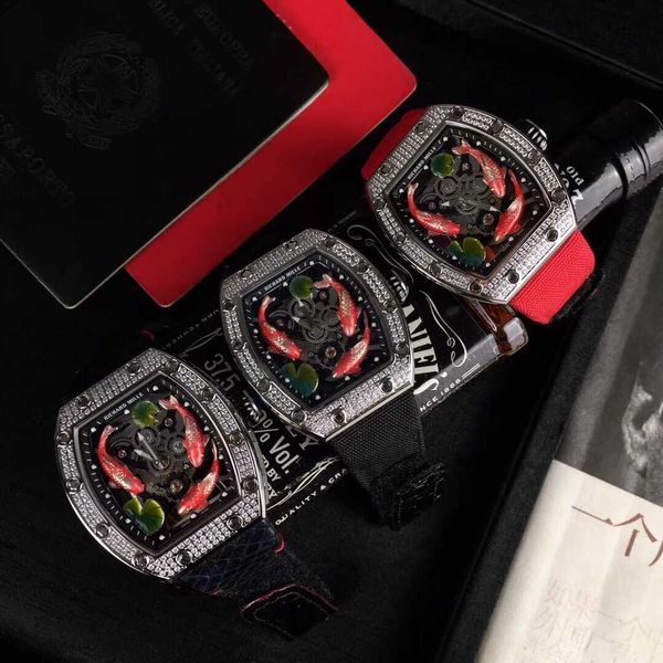 luxury automatic mechanical watch richa milles rm57-01 swiss movement sapphire mirror imported rubber strap mens sport brand
luxury automatic mechanical watch richa milles rm57-01 swiss movement sapphire mirror imported rubber strap mens sport brand